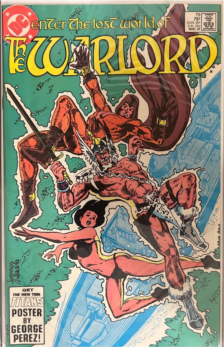 The Warlord, #079, Enter the Lost World of The Warlord (DC Comics, 1984) - Direct Sales