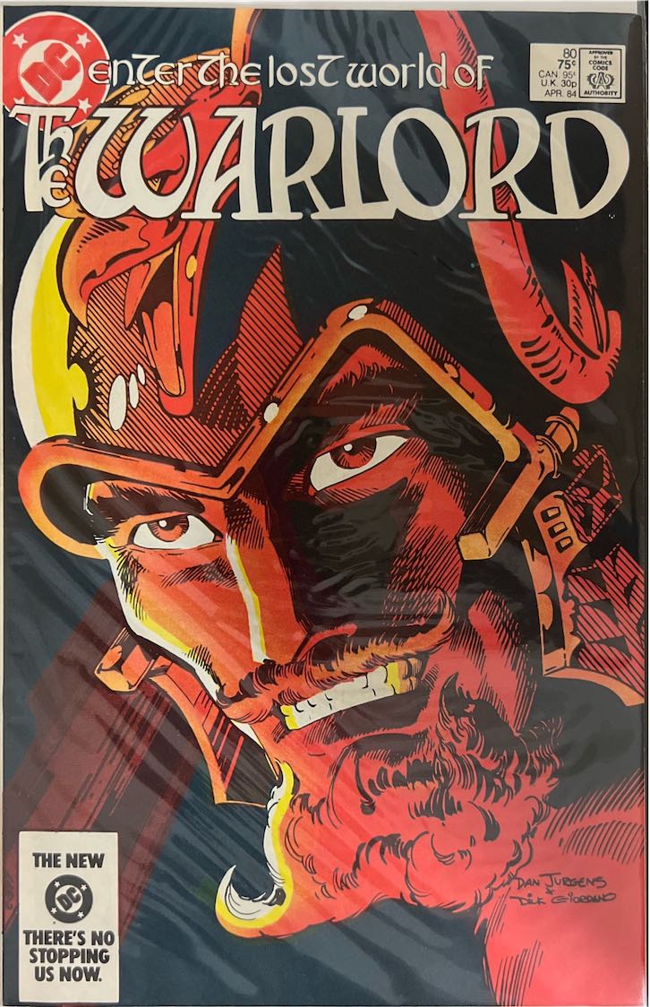 The Warlord, #080, Enter the Lost World of (DC Comics, 1984) - Direct Sales