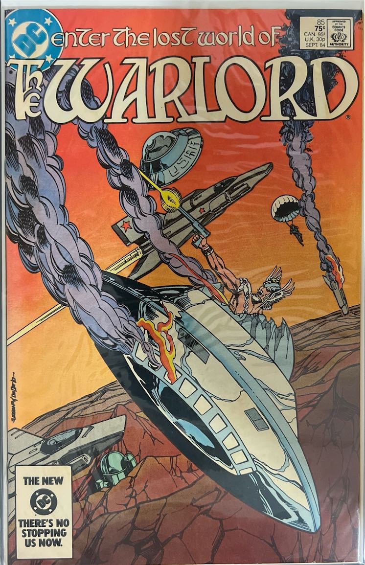 Warlord, #085, Enter the Lost World (DC Comics, 1984) - Direct Sales Edition