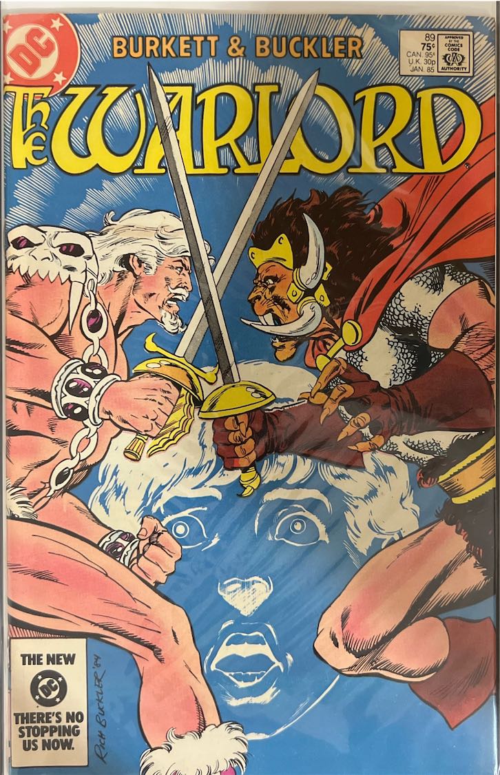 The Warlord, #089, Burkett & Buckler (DC, 1985) - Direct Sales