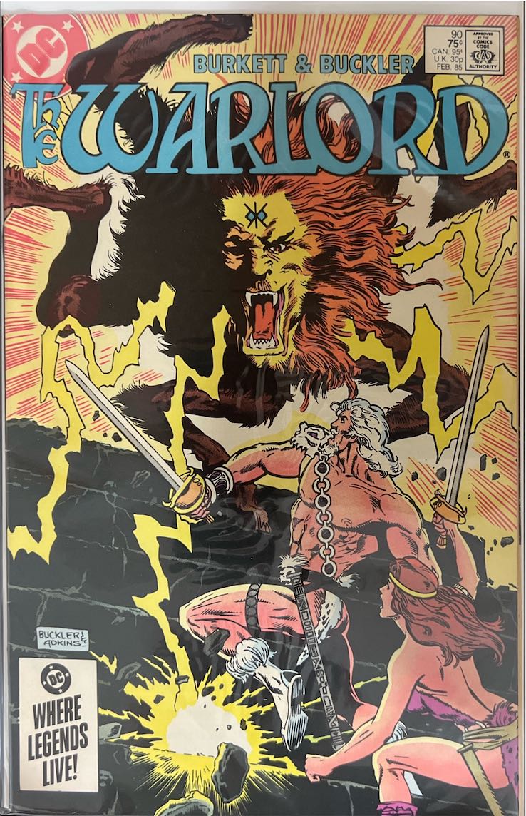 Warlord, #090, N/A (DC Comics, 1985) - Newsstand Edition