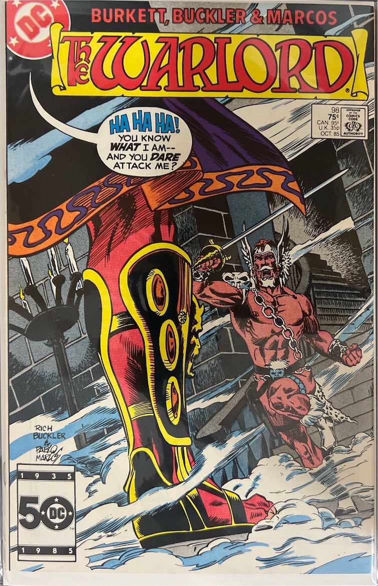 The Warlord, #098 (DC Comics, 1985) - Direct Sales