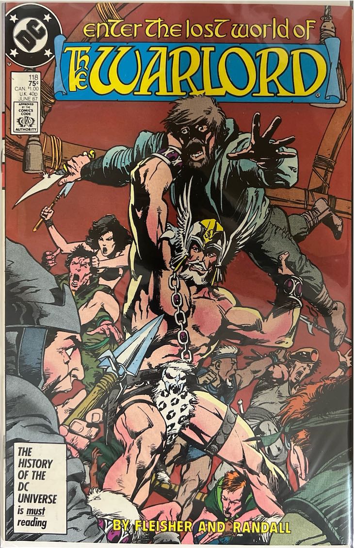 The Warlord, #118 (DC Comics, 1987) - Direct Sales