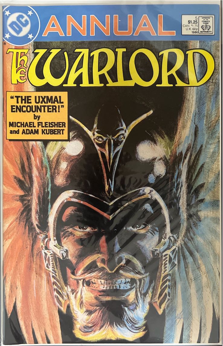 The Warlord, Annual, #005, (DC Comics, 1986) - Direct Edition