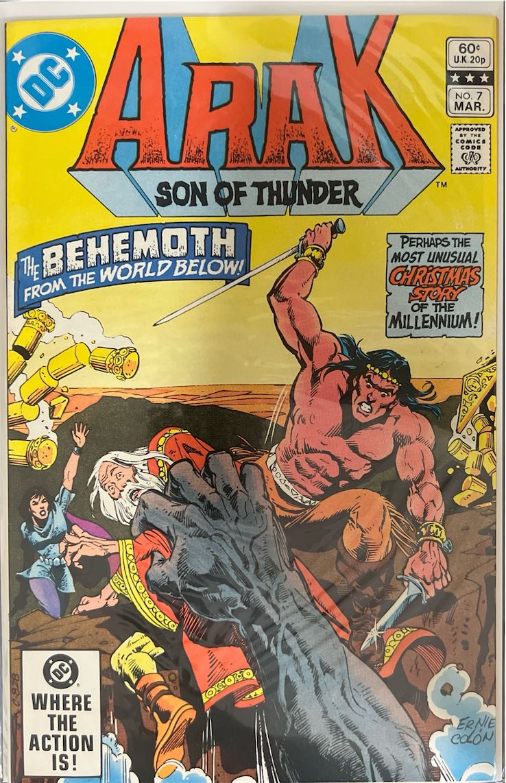 Arak, Son of Thunder, #007 (DC Comics, 1982) - Direct Sales