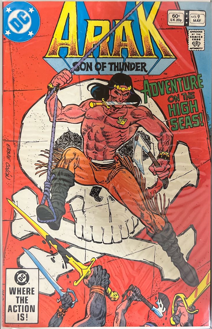 Arak, Son of Thunder, #009 (DC Comics, 1982) - Direct Edition