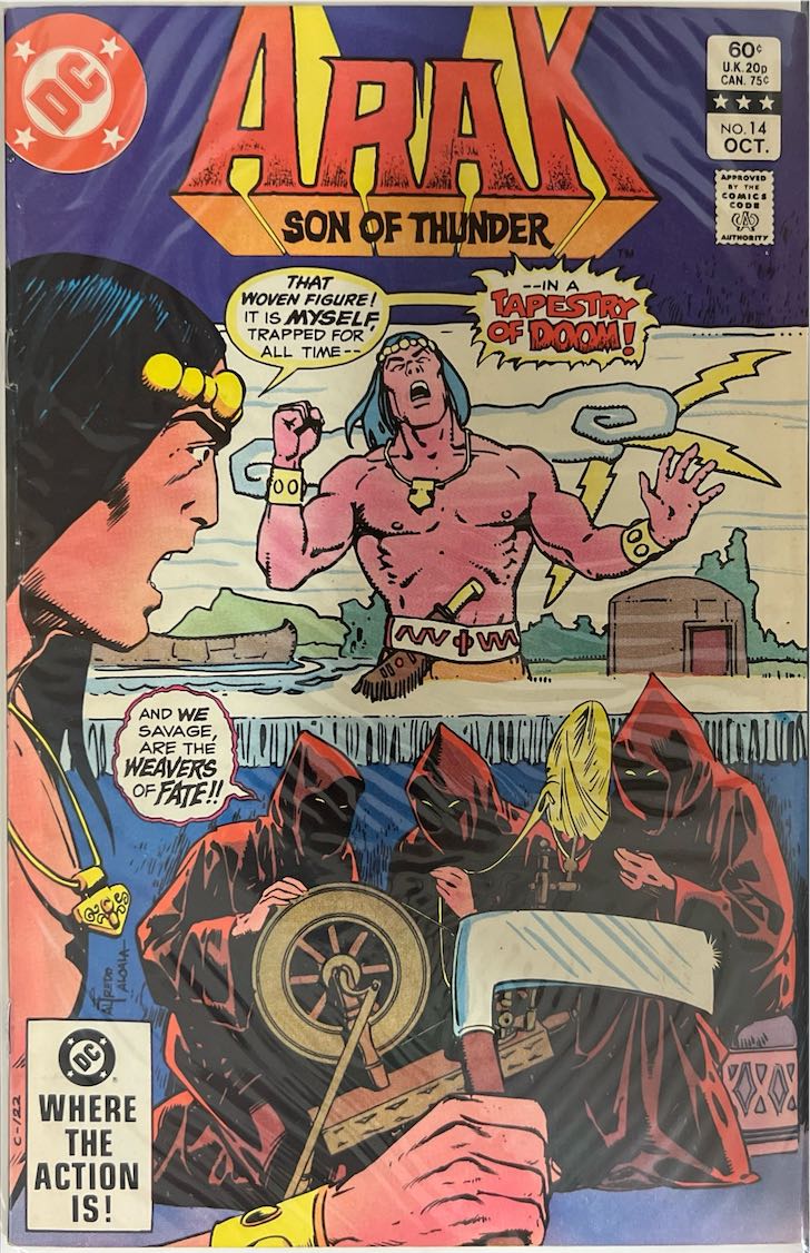 Arak: Son of Thunder, #014 (DC Comics, 1982) - Direct Sales