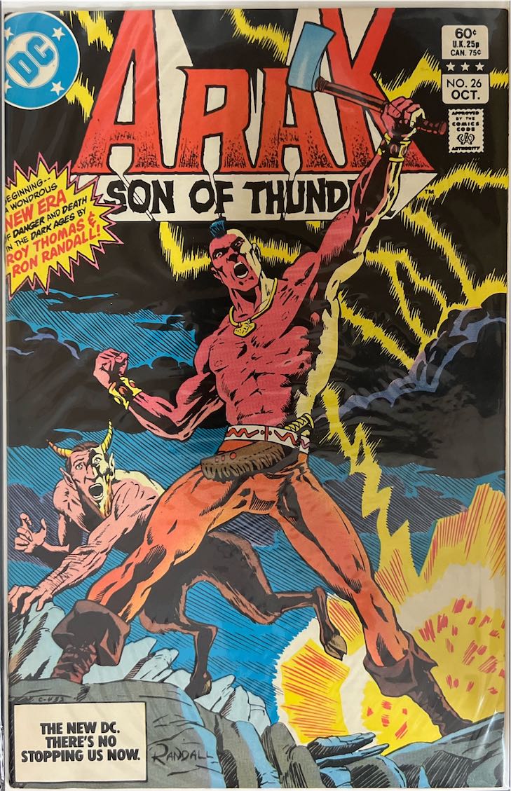 Arak, Son of Thunder, #026 (DC Comics, 1983) - Direct Sales