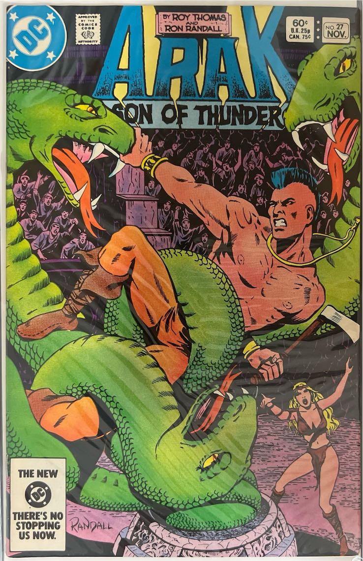 Arak Son of Thunder, #027, (DC Comics, 1983) - Direct Sales