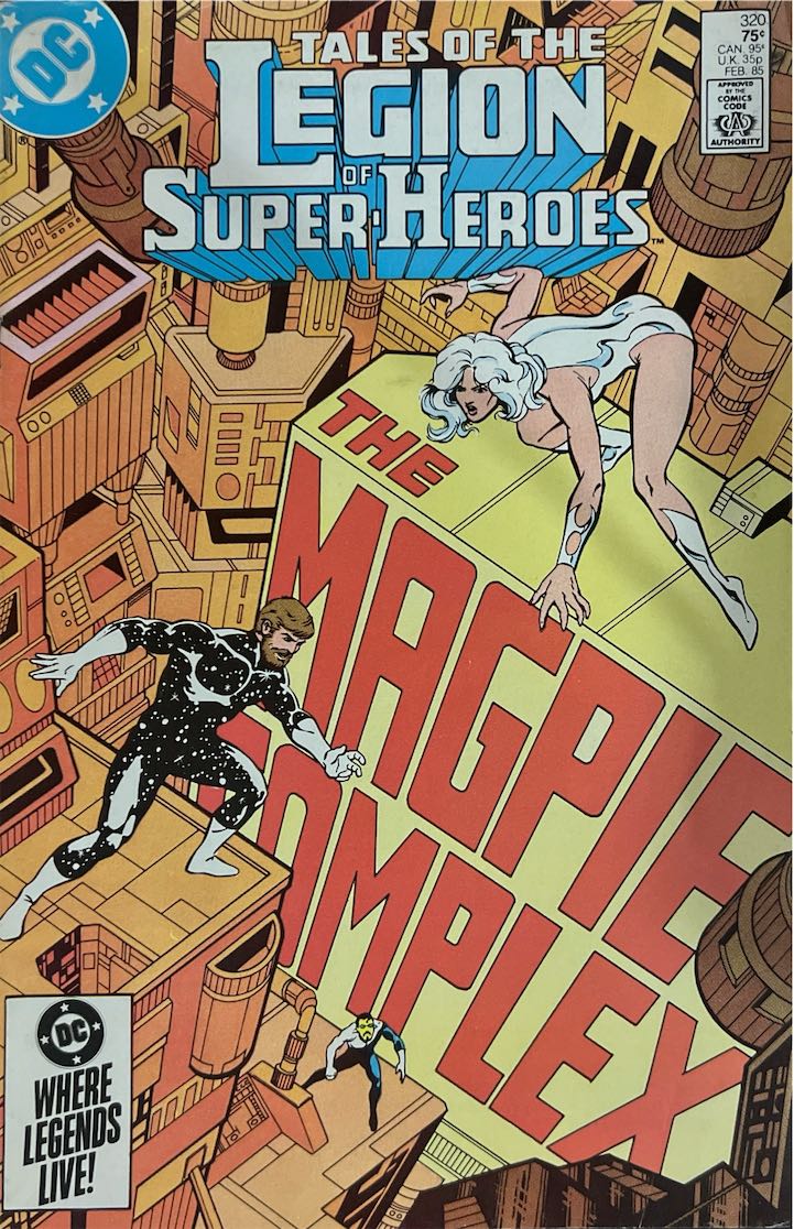 Tales of the Legion of Super-Heroes, #320, The Magpie Complex (DC Comics, 1985) - Direct Sales