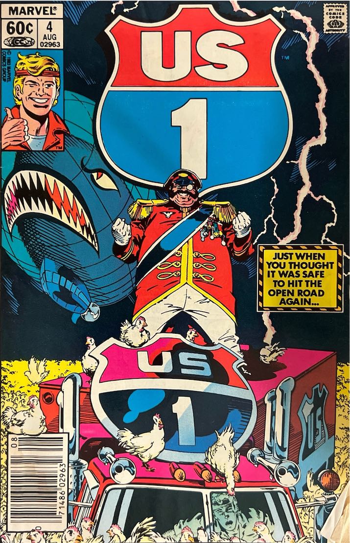 US 1, #004, Just When You Thought It Was Safe (Marvel, 1983) - Direct Sales