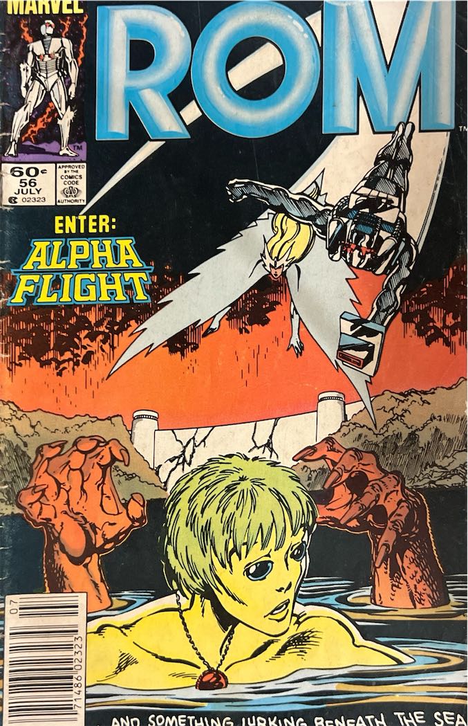 ROM, #056, Enter: Alpha Flight (Marvel, 1984) - Direct Sales Edition