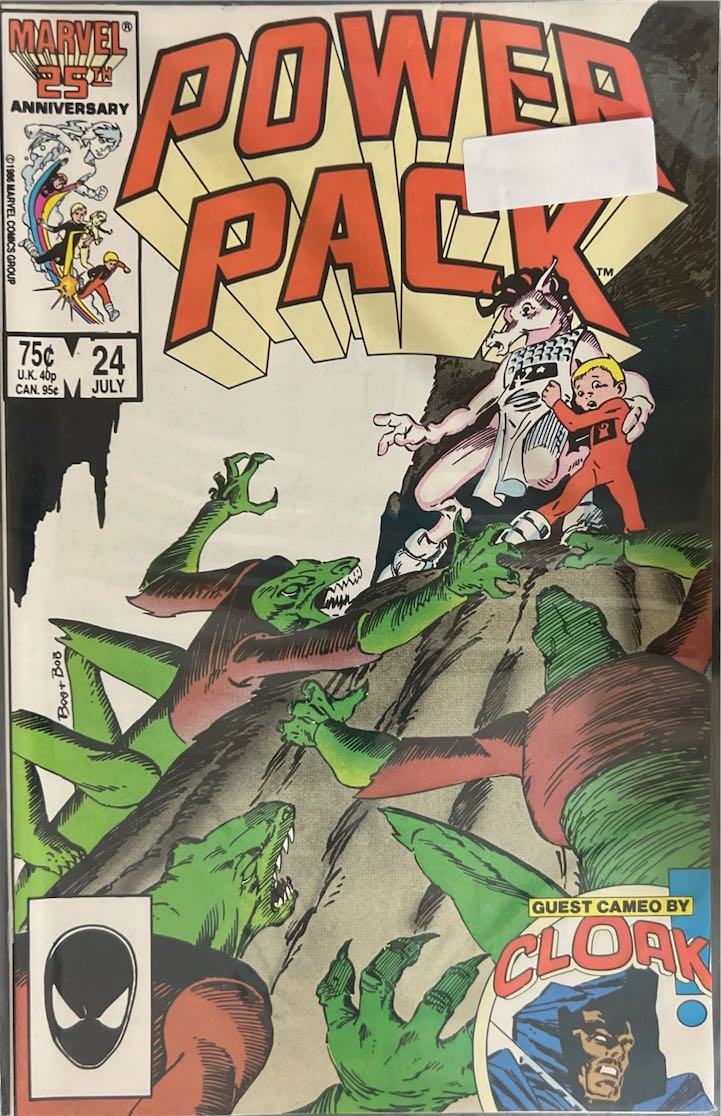 Power Pack, #024, (Marvel, 1986) - Direct Sales