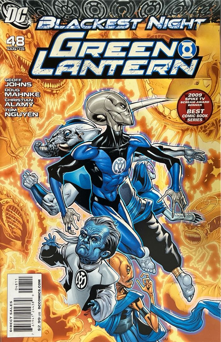 Green Lantern, #048, Blackest Night (DC Comics, 2010) - Direct Sales