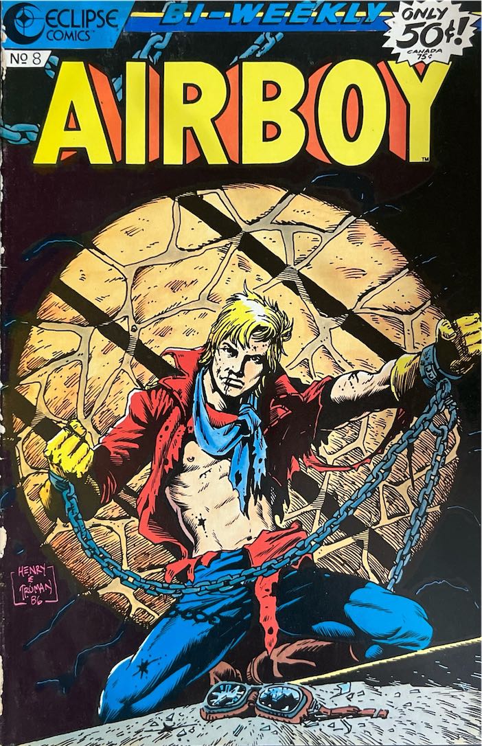 Airboy, #008, (Eclipse Comics, 1986)