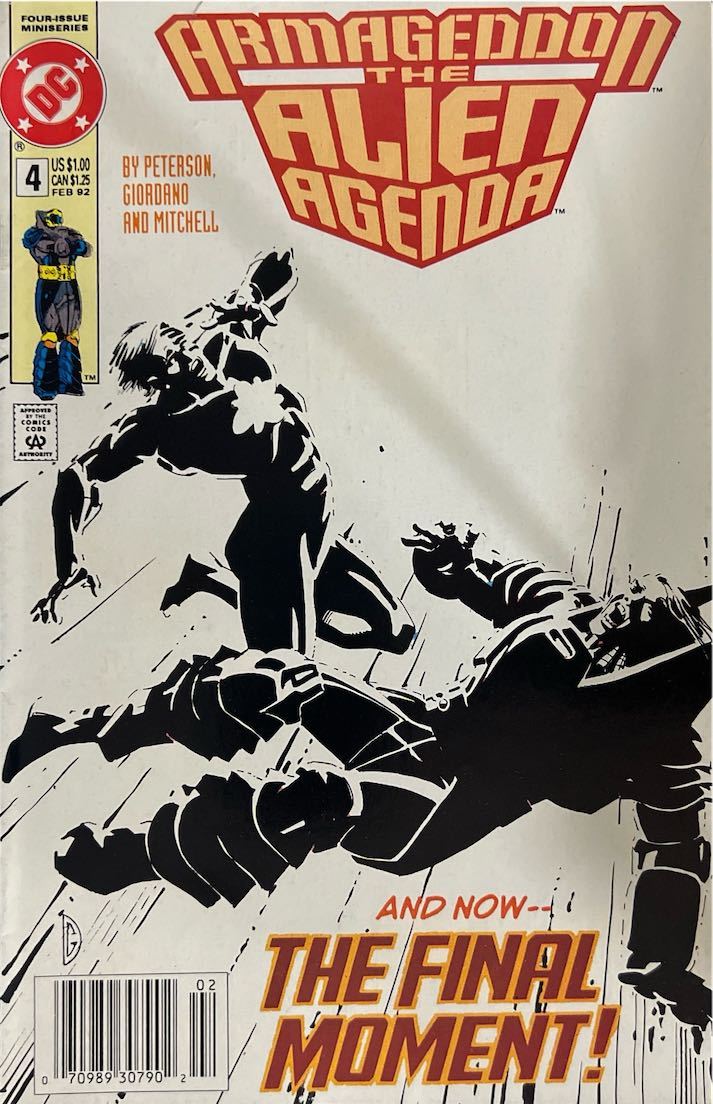 Armageddon: The Alien Agenda, #004, The Final Moment (DC Comics, 1992) - Direct Sales