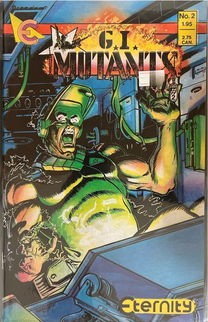 G.I. Mutants, #002, (Eternity, 1988) - Direct Sales