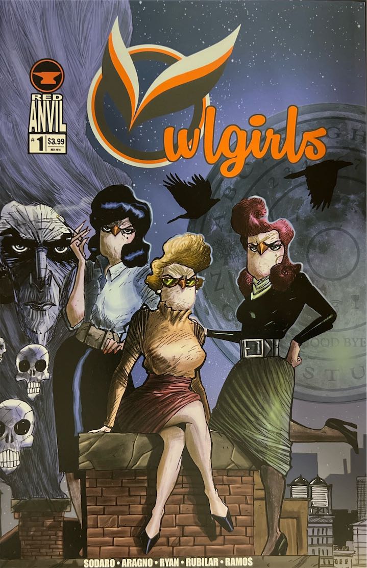 Owlgirls, #001, (Red Anvil Comics, 2014)