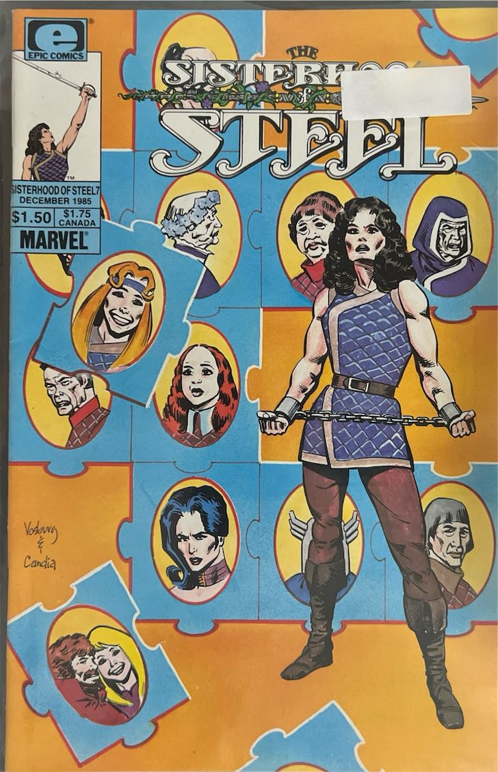 The Sisterhood of Steel, #007 (Marvel, 1985) - Direct Sales