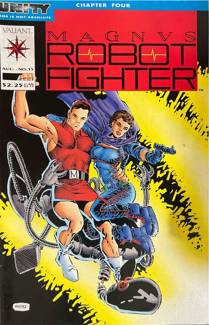 Magnus Robot Fighter, #015, Unity Chapter Four (Valiant,  1992)