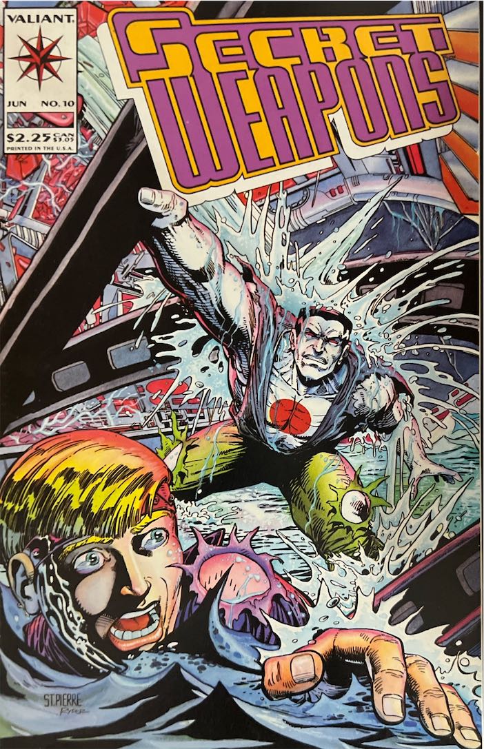 Secret Weapons, #010, (Valiant, 1993) - Direct Sales