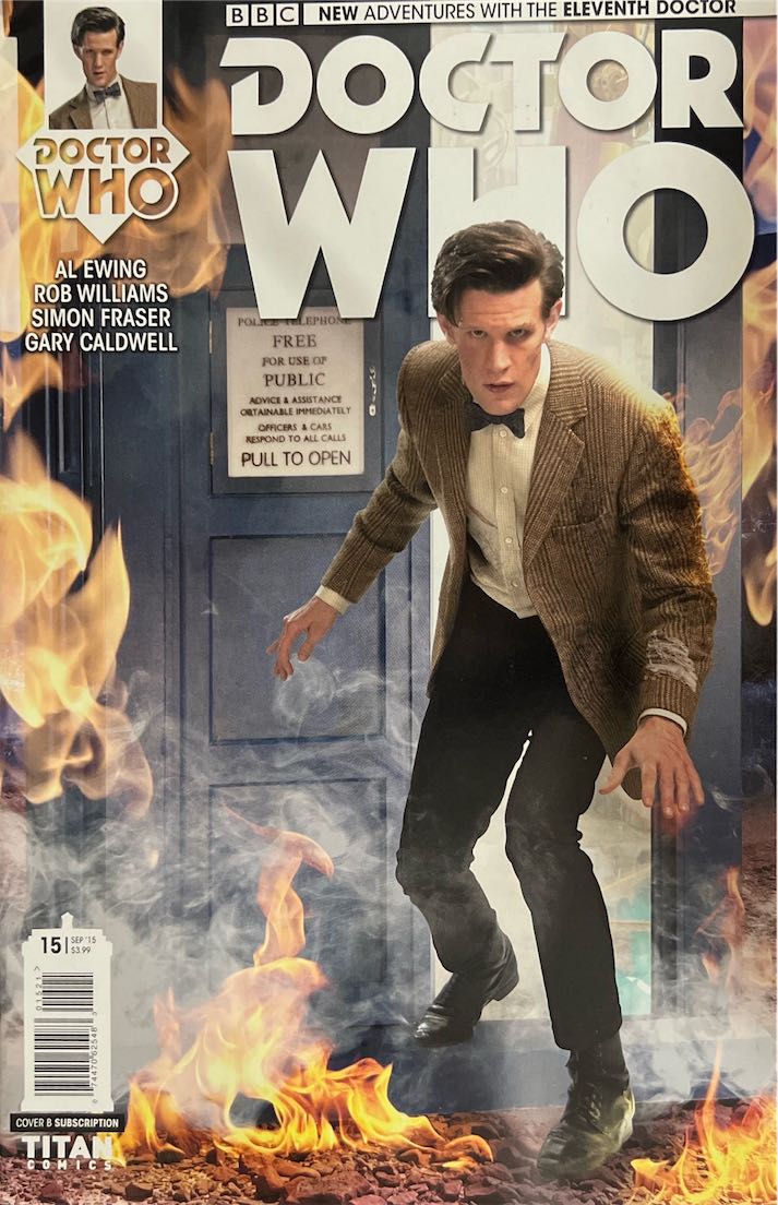 Doctor Who, #015, New Adventures with the Eleventh Doctor (Titan Comics, 2015) - Subscription Edition