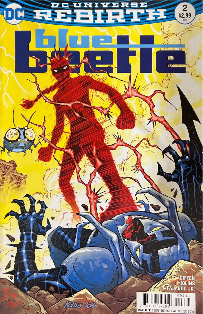 Blue Beetle, #002, DC Universe Rebirth (DC Comics, 2016) - Direct Sales