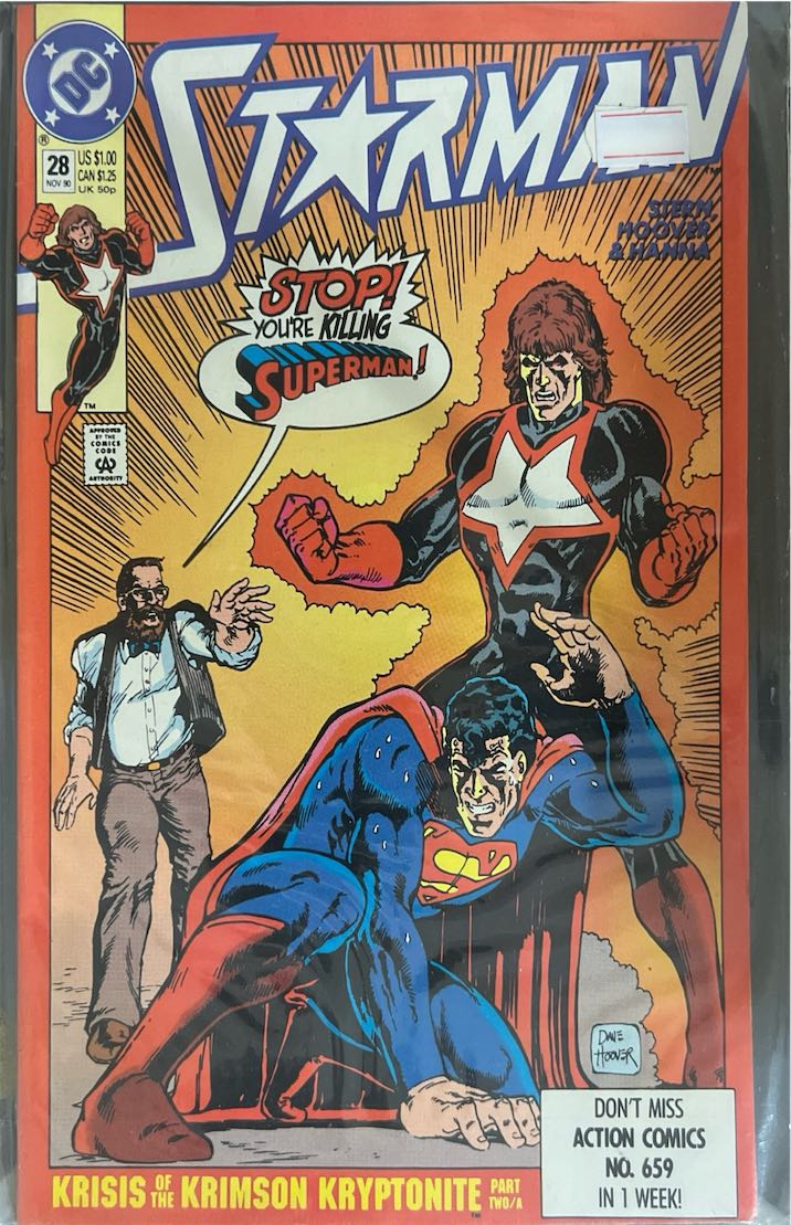 Starman, #028 (DC, 1990) - Direct Sales