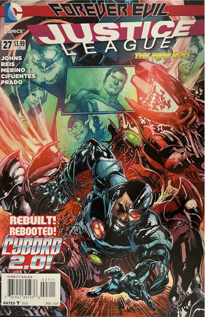 Justice League, #027, Forever Evil (DC Comics, 2014) - Direct Sales