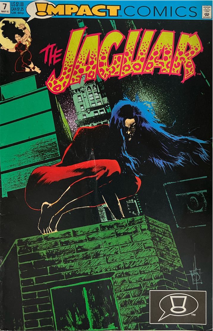 The Jaguar, #007, (Impact Comics, 1992) - Direct Edition