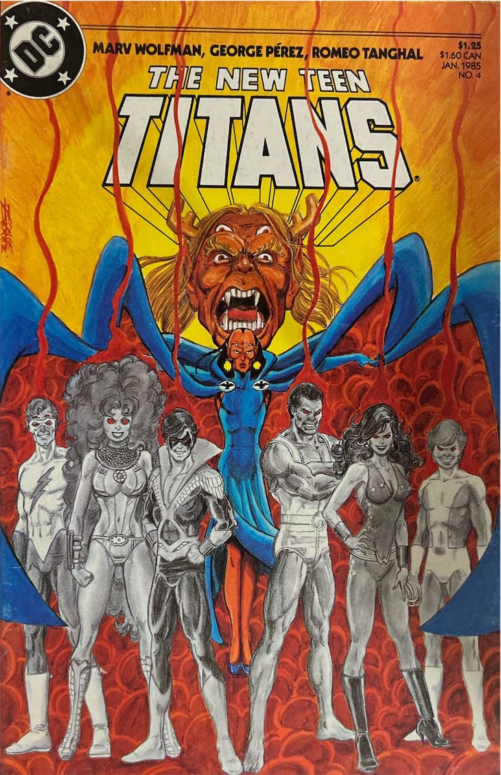 The New Teen Titans, #004, (DC Comics, 1985) - Direct Sales