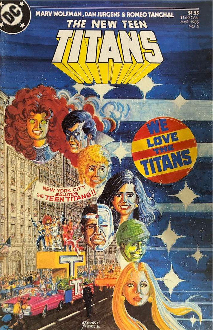 The New Teen Titans, #006 (DC Comics, 1985)