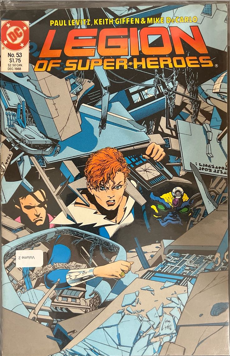 Legion of Super-Heroes, #053 (DC Comics, 1988) - Direct Sales