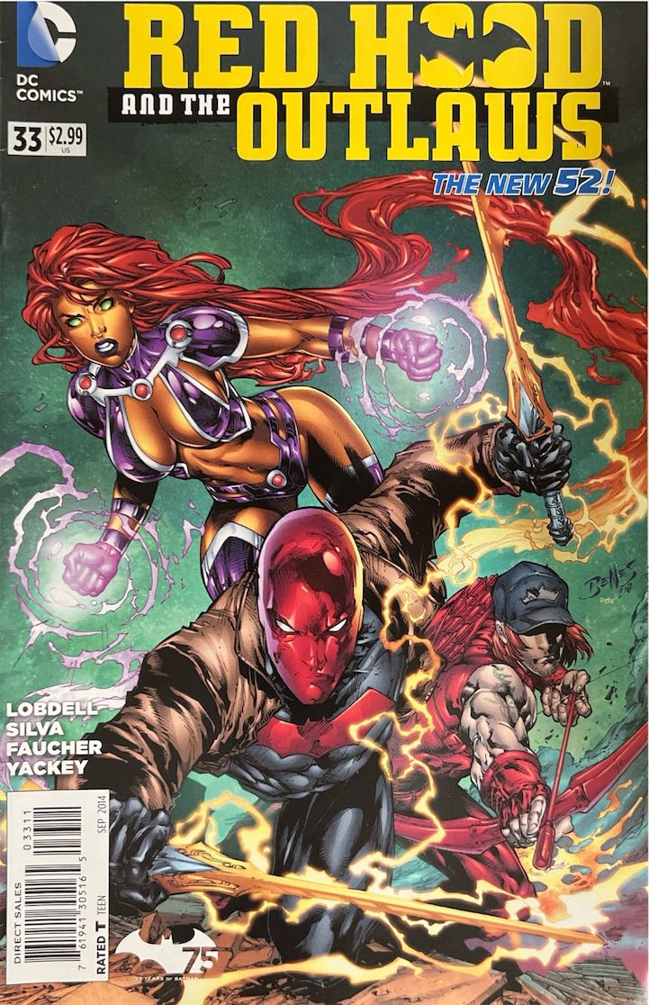 Red Hood and the Outlaws, #033, The New 52 (DC Comics, 2014) - Direct Sales