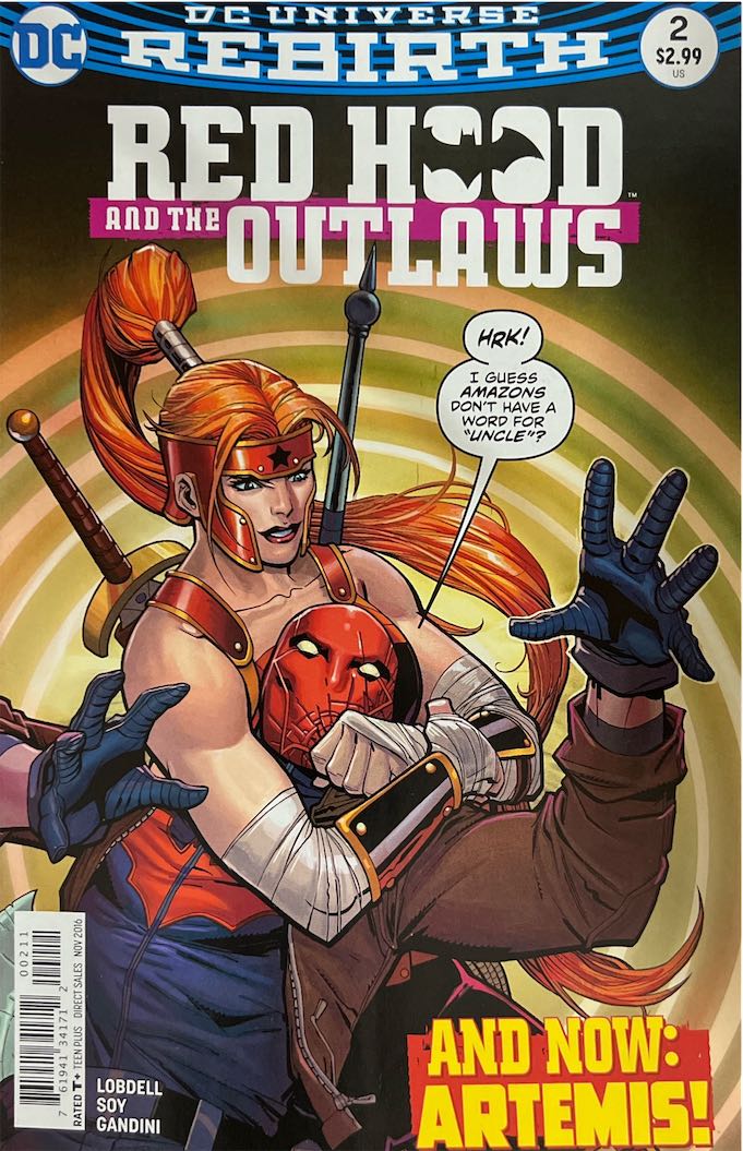 Red Hood and The Outlaws, #002, And Now: Artemis! (DC Comics, 2016) - Direct Sales