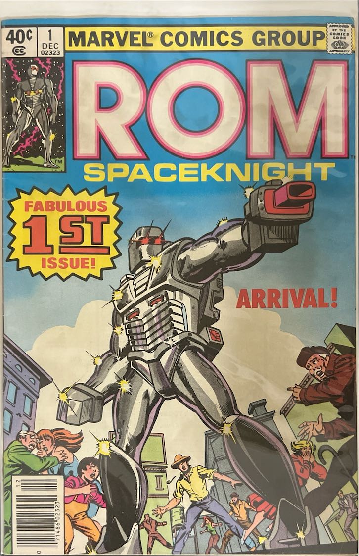 ROM, #001, Spaceknight (Marvel Comics Group, 1979) - Newsstand Edition