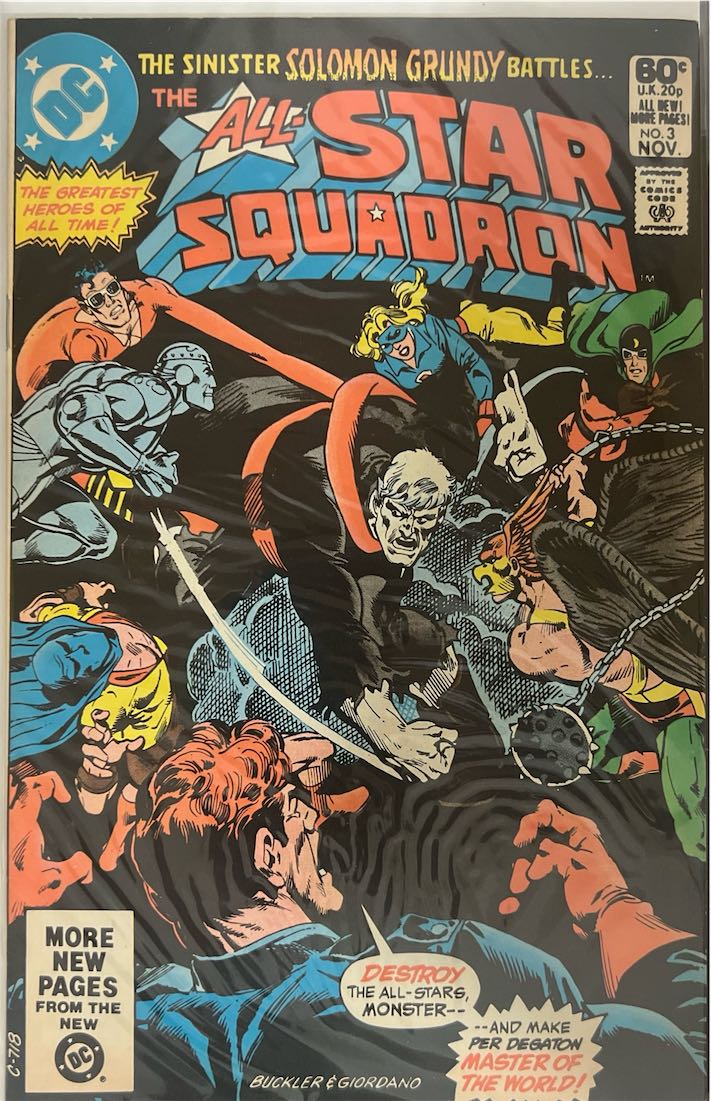 The All-Star Squadron, #003 (DC Comics, 1981) - Newsstand