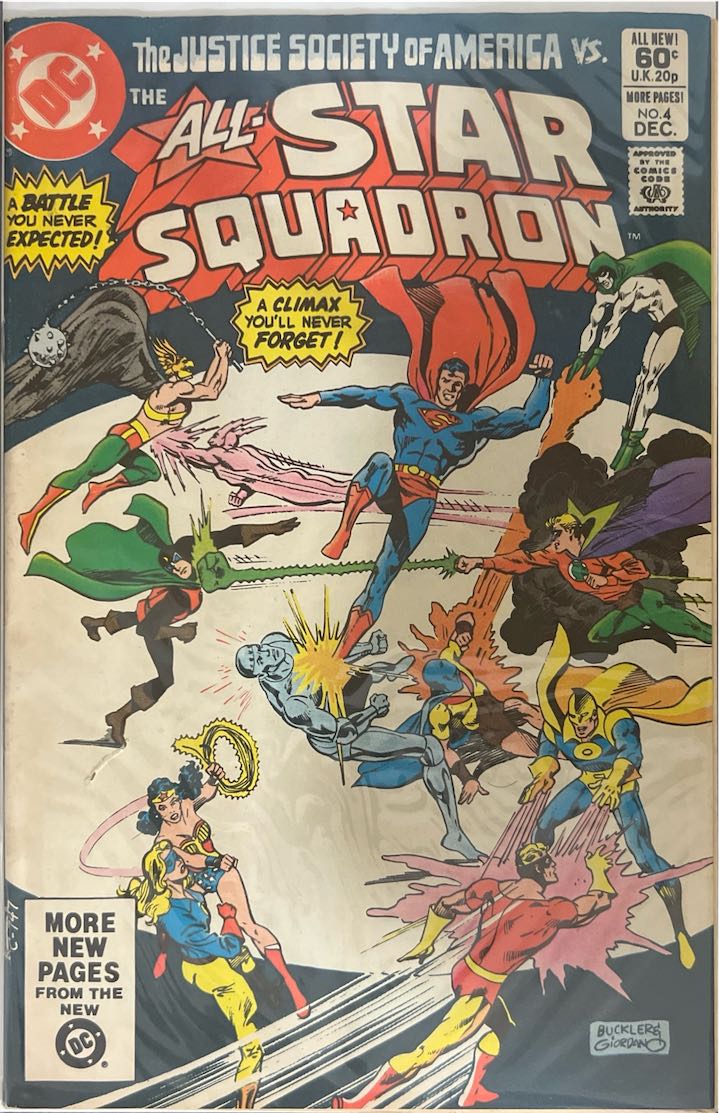 The All-Star Squadron, #004, (DC Comics, 1982) - Direct Edition