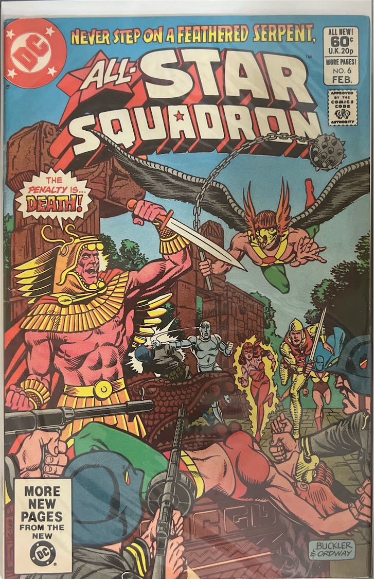 All-Star Squadron, #006 (DC Comics, 1982) - Direct Sales Edition