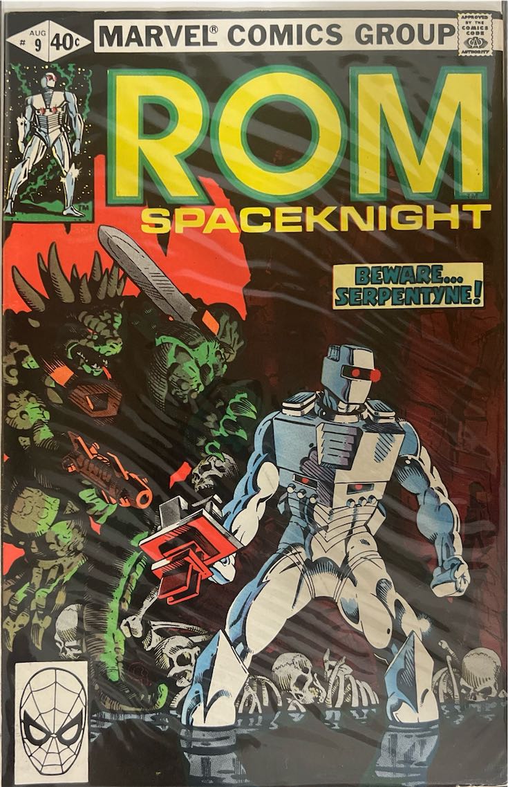 ROM, #009, Spaceknight (Marvel Comics, 1980) - Direct Sales