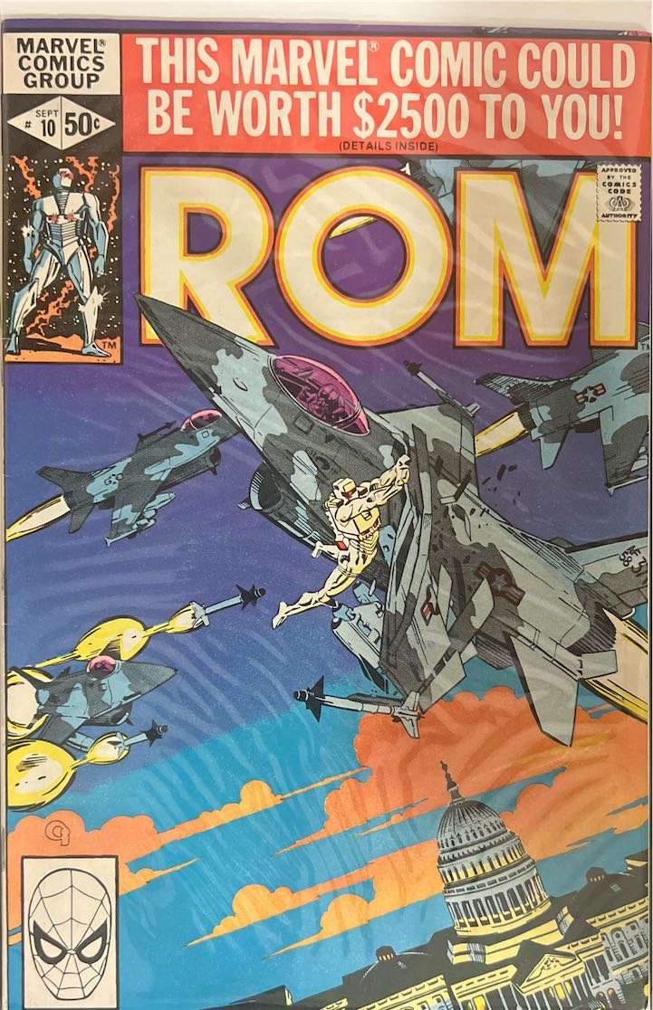 ROM, #010 (Marvel, 1980) - Direct Sales