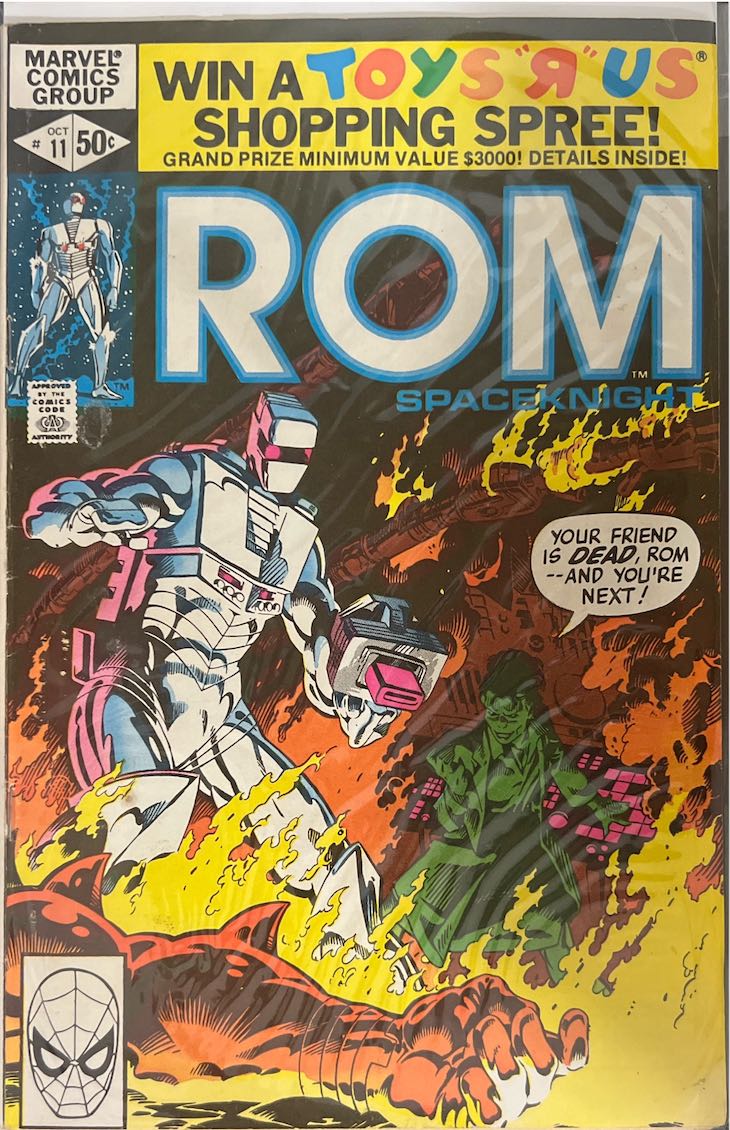 ROM, #011, Spaceknight (Marvel Comics, 1980) - Direct Sales