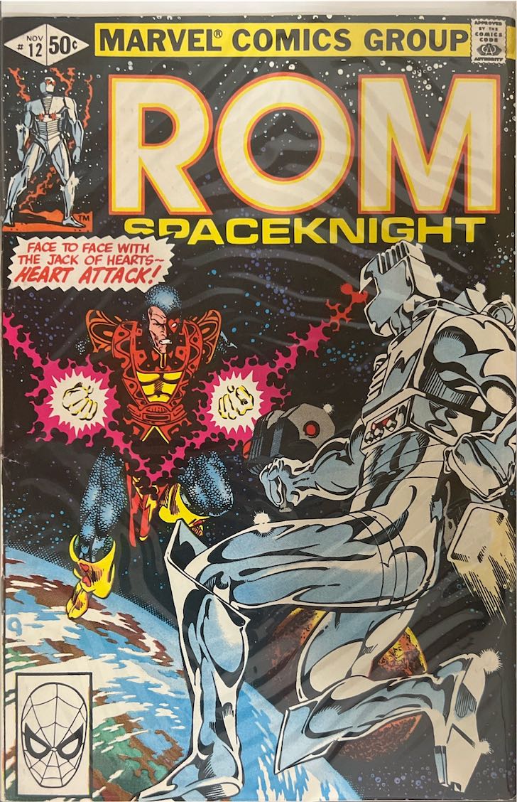 ROM, Spaceknight, #012 (Marvel Comics Group, 1980) - Direct Edition