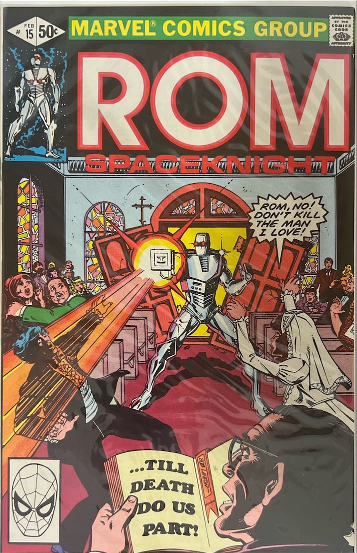 ROM, #015, Spaceknight (Marvel Comics, 1981) - Direct Sales