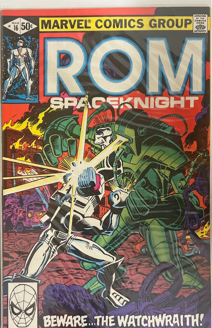 ROM, #016, Beware...The Watchwrath! (Marvel Comics, 1981) - Direct Sales Variant