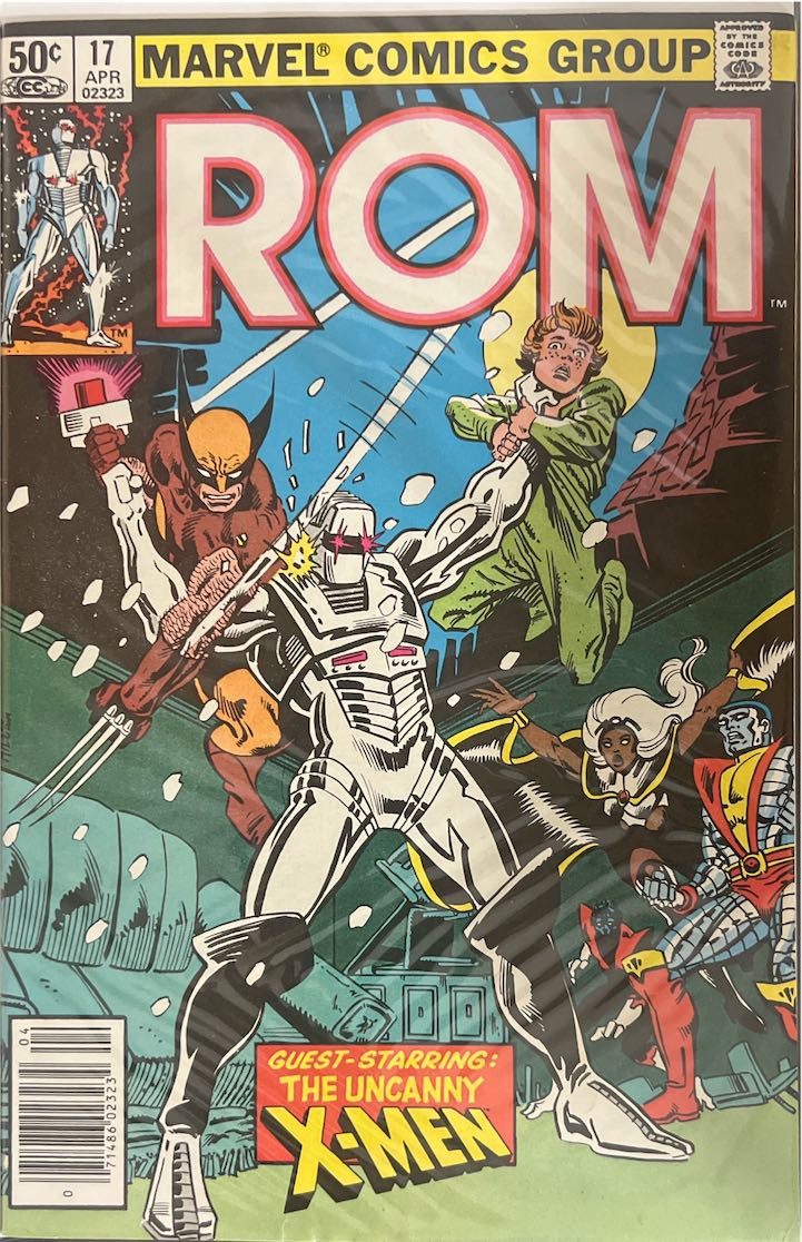 ROM, #017, Guest-Starring the Uncanny X-Men (Marvel Comics, 1981) - Direct Sales