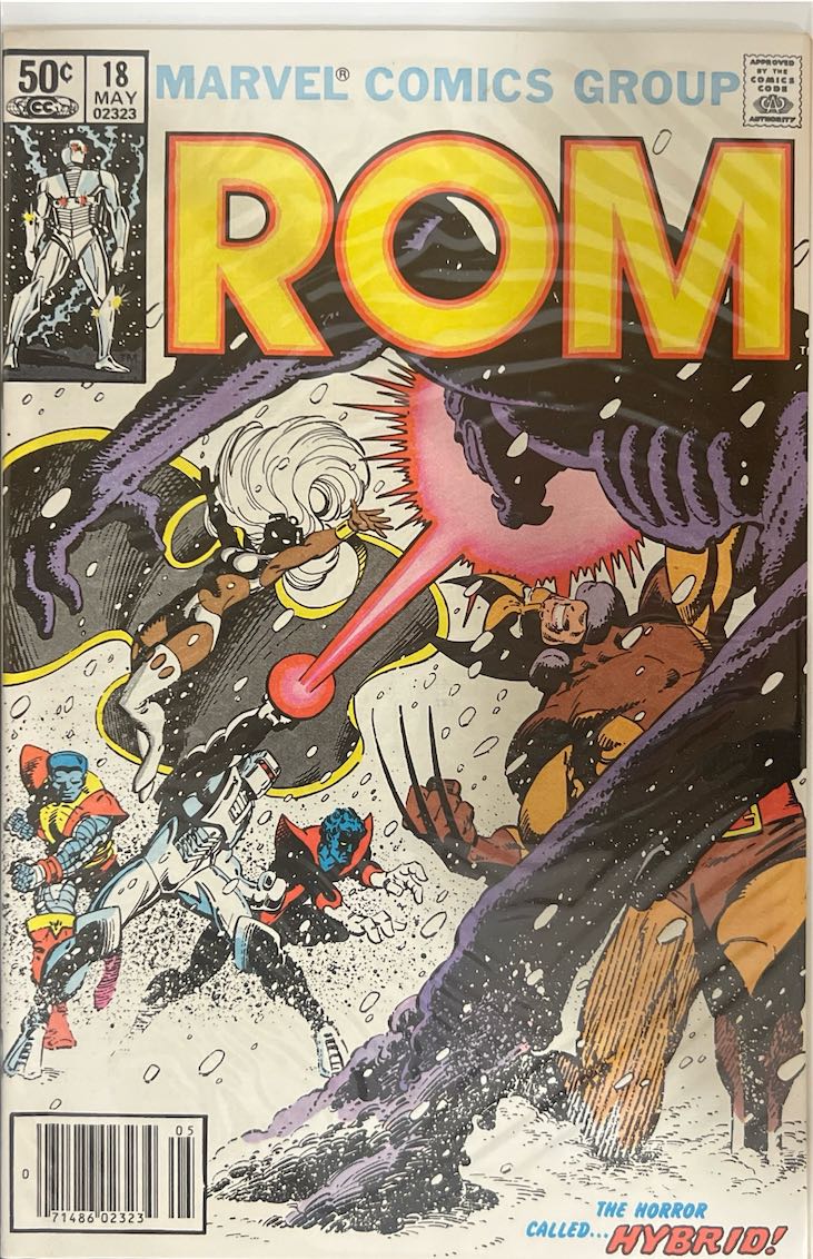 ROM, #018, (Marvel Comics, 1981) - Direct Sales