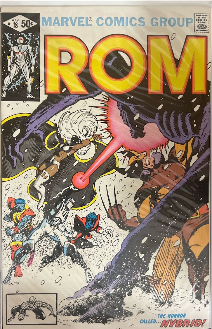 ROM, #018, The Horror Called... Hybrid! (Marvel Comics, 1981) - Direct Edition