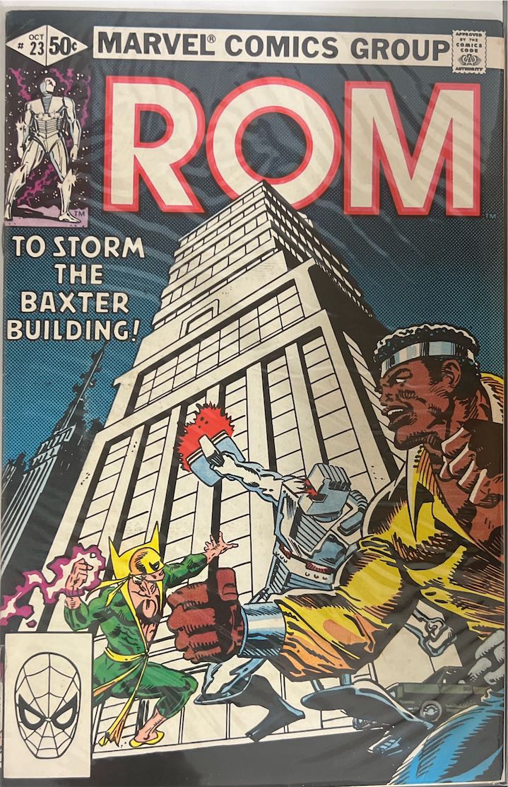 ROM, #023, To Storm The Baxter Building! (Marvel Comics, 1981) - Direct Sales