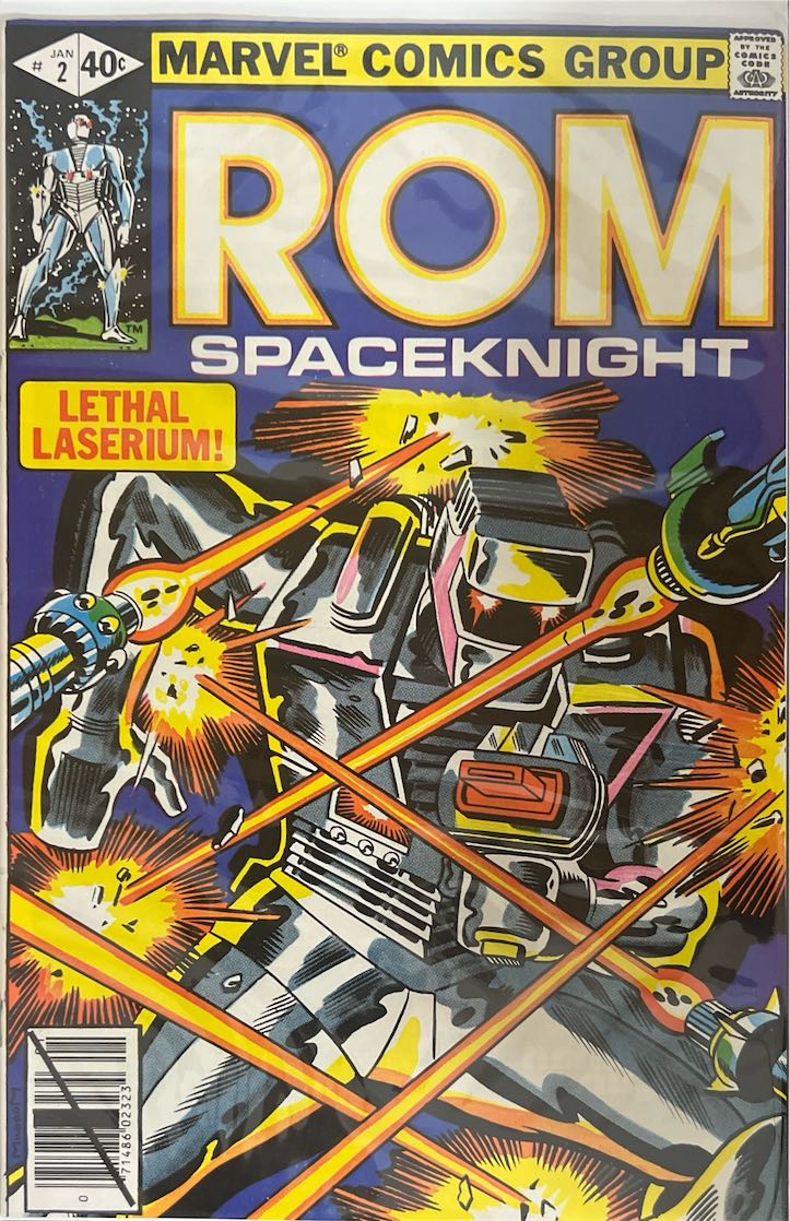 ROM, #002, Spaceknight (Marvel, 1980) - Newsstand Edition